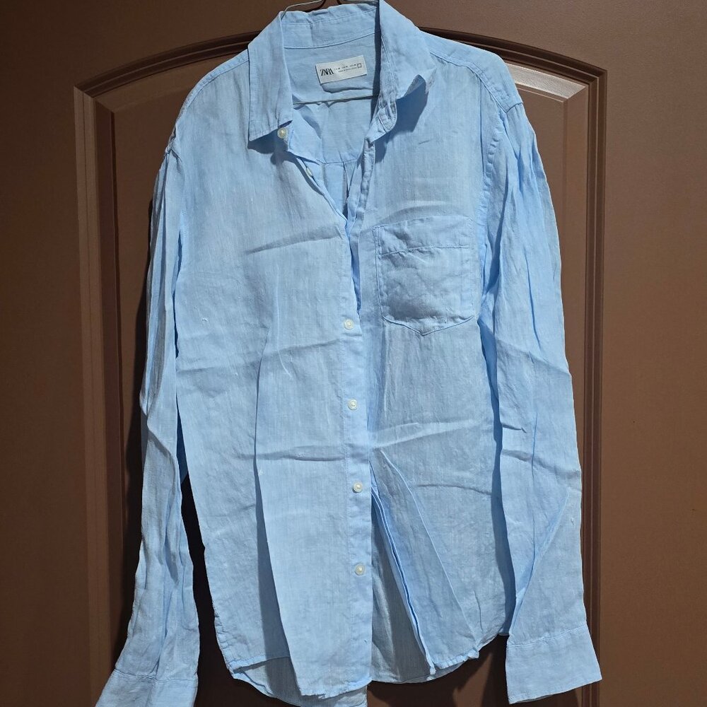 Zara Long Sleeve Button Down